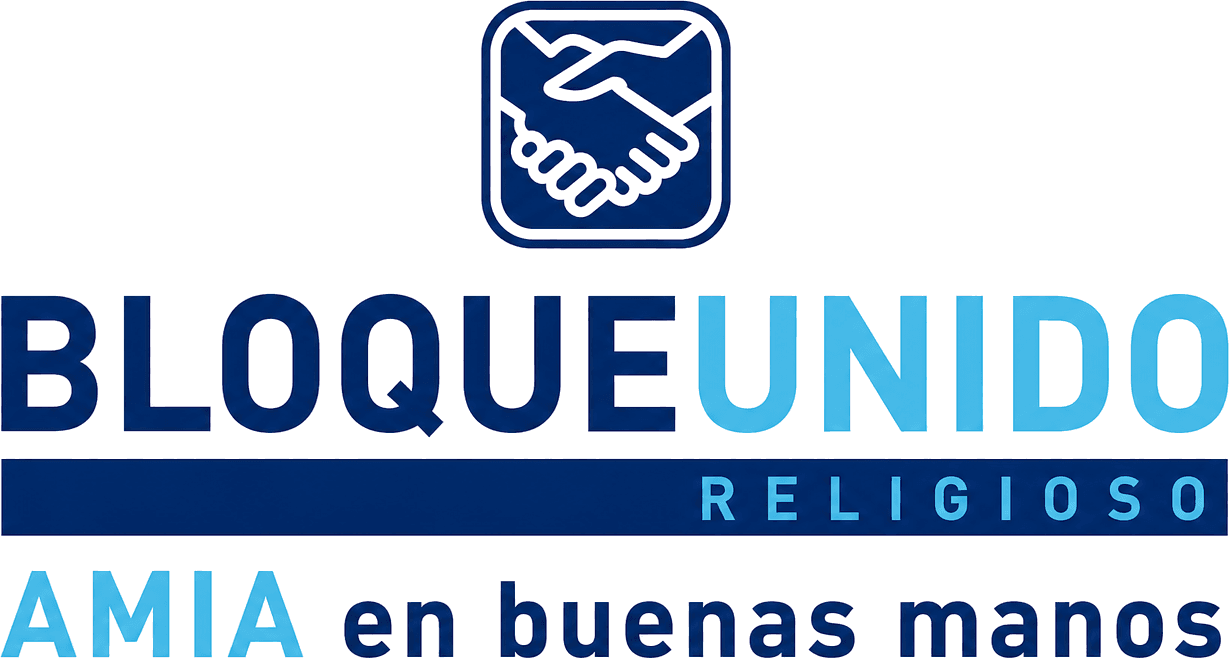 Bloque Unido Religioso — AMIA en buenas manos